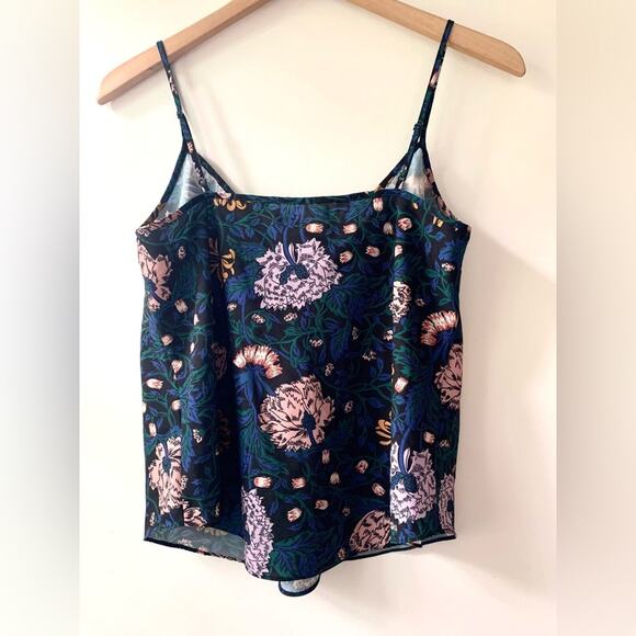 Veronica Beard Floral Silk Tank - Picture 7 of 9